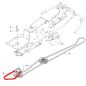 Preview: original Husqvarna Rider Keilriemen Fahrantrieb Getriebe R213 R220 FR R322T R318